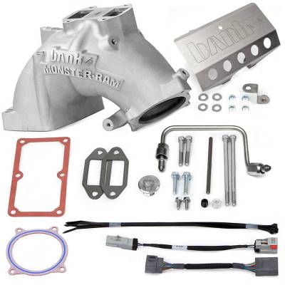 Banks Power - 2007.5-2012 6.7L Cummins Banks Monster-Ram Intake System w/Fuel Line