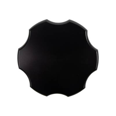 Wehrli Custom Fabrication - 2011-2024 Power Stroke Billet Aluminum Oil Fill Cap, Black Anodized