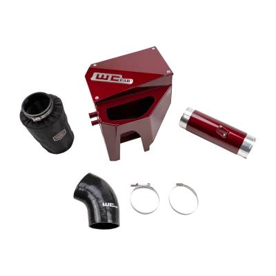 Wehrli Custom Fabrication - 2020-2024 6.7L Power Stroke 4" Intake Kit with Air Box