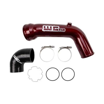 Wehrli Custom Fabrication - 2017-2024 Ford 6.7L Power Stroke 3" Cold Side Intercooler Pipe Kit