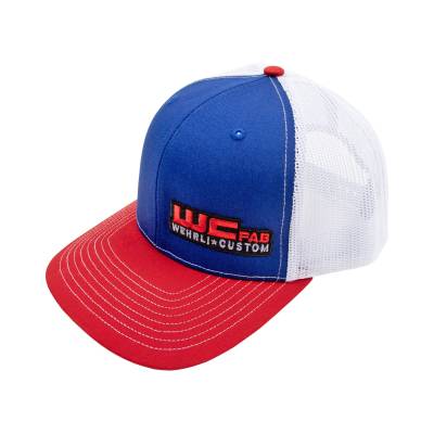 Wehrli Custom Fabrication - Snap Back Hat Red/White/Blue WCFab 