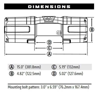 Warn Industries - WARN AXON 55-S POWERSPORT WINCH, 50ft. SYNTHETIC ROPE - Image 5