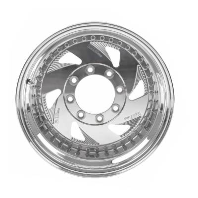 Wehrli Custom Fabrication - 3 Piece Billet Aluminum Truck Pulling Wheels - Image 14