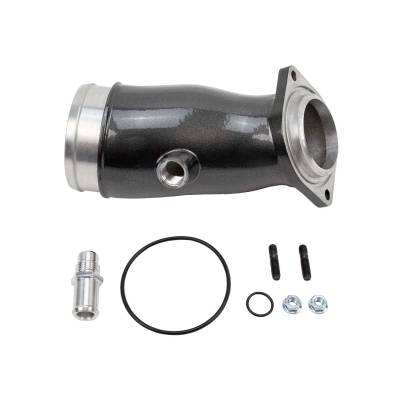 Wehrli Custom Fabrication - 2017-2024 L5P Duramax High Flow Cast Turbo Intake Horn - Image 2