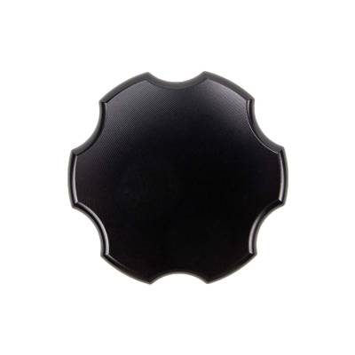 Wehrli Custom Fabrication - 2011-2024 Power Stroke Billet Aluminum Brake Master Cylinder Cap, Black Anodized - Image 1