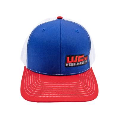 Wehrli Custom Fabrication - Snap Back Hat Red/White/Blue WCFab  - Image 3